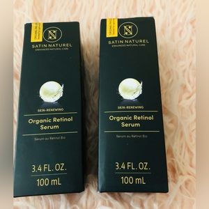 Organic Retinol Serum for Face 3.4 Fl Oz - 2 Qty